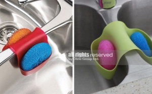 Силиконова Поставка Държач за Гъби Sink Holder