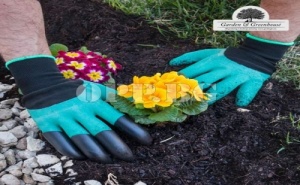 Градинарски Ръкавици с 4 Нокътя за Копаене Garden & Greenhouse