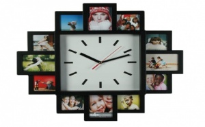Стенен Часовник със Снимки