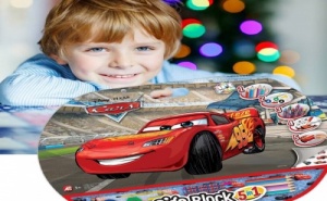Гига Блок за Рисуване 5 в 1 Cars