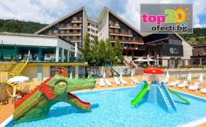 4* Почивка! Нощувка със Закуска, Обяд и Вечеря + Минерален Басейн, Безплатен Аквапарк (от 01.06) и Спа Пакет в Спа Хотел Селект, Велинград, от 45 лв./човек