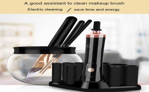 Eлектрическа Машинка за Почистване на Четки за Грим Makeup Brush Cleaner