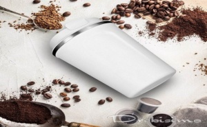 380 Мл. Бяла Двустенна Термо Чаша Asobu от Серия Cafe Compact