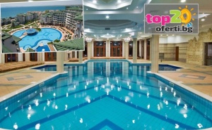 5* Спа - Нощувка със Закуска + 15 мин. Масаж, Термална Зона емералд Виктория Спа и Вътрешен Басейн в Хотел Емералд Бийч Резорт и Спа 5*, <em>Равда</em>, за 44 лв./човек