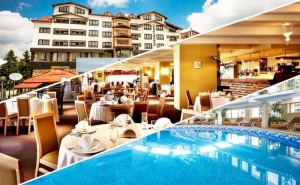 Нощувка на човек на База All Inclusive Ligth + Басейн и Сауна в Хотел Снежанка, <em>Пампорово</em>