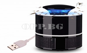 Мега Ефикасна Usb Led Лампа Убиец на Комари Мухи и Насекоми