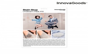 Лепенки Против Петна от Пот за Подмишници Innovagoods (Опаковка от 10)