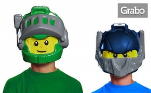 Детска Маска Lego Nexo Knights - на Клей или Аарон