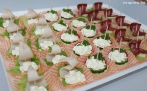 За Вашето Незабравимо Парти - 60 бр. Вкусни Коктейлни Хапки за 25 лв. от Мечо Фууд & Кетъринг
