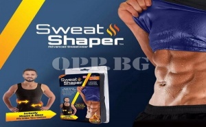 Спортен Топ за Отслабване Sweat Shaper за Мъже