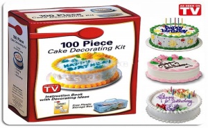 Комплект за Декорация на Сладкиши 100 Части Cake Decorating Kit