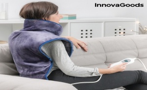Електрическа Възглавница за Врата, Рaменете и Гърба Innovagoods Индиго