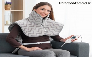 Електрическа Възглавница за Врат, Рамене и Гръб Innovagoods 60 X 90 См 100W Сива