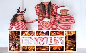 Голяма Рамка за 10 Броя Снимки Family