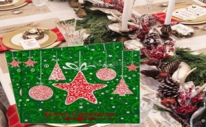Празнични Салфетки за Коледната Трапеза Merry Christams
