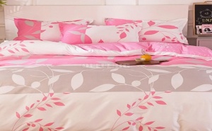 Спален Комплект Allover Leaf Print Sheet Set