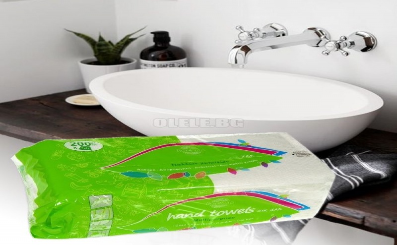 Многофункционални Хартиени Салфетки 200 Броя — Izgodni.bg