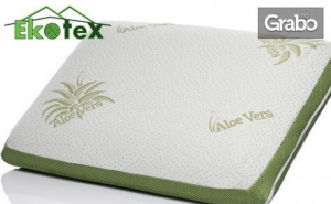 Ортопедична Възглавница с Мемори Пяна Sleepmode Aloe Vera Wellness
