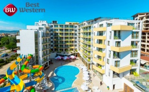 Нощувка на човек на База All Inclusive+, Плюс Отопляем Външен Басейн в Хотел Бест Уестърн Премиум Ин****, <em>Слънчев бряг</em>. Дете до 12Г. Безплатно!