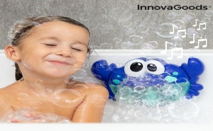 Музикален Рак с Балончета за Сапун за Баня Crabbly Innovagoods