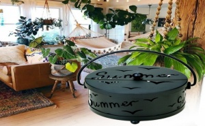 Метална Поставка за Спирали Против Комари с Дръжка Summer