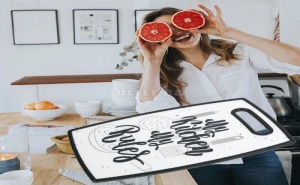 Пластмасова Дъска за Рязане My Kitchen My Rules