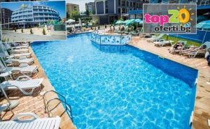 Лято в <em>Слънчев бряг</em>! Нощувка с All Inclusive + Басейн, Чадър, Шезлонг, Детски Кът и Анимация в Хотел Бохеми, <em>Слънчев бряг</em>, от 29 лв./човек! Първо Дете до 11.99 Год. - Безплатно!