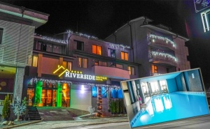 Нощувка на човек със Закуска + Басейн и Релакс Пакет в Хотел Ривърсайд**** , <em>Банско</em>. Плащаш 6 Нощувки, Получаваш 7