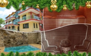Коледа в Кранево! 2 Нощувки на човек със Закуски и Празнична Вечеря + Топъл Басейн и Релакс Зона от Хотел Жаки
