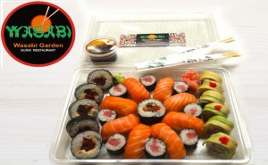 Суши сет „Цвете за двама" - 28 бр. (730 гр.) от ресторант Wasabi garden, София