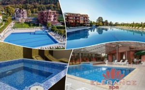 1, 2, 3 или 4 Нощувки на човек със Закуски и Вечери + 2 Минерални Басейна и Релакс Зона от Хотел Елеганс Спа***, Огняново