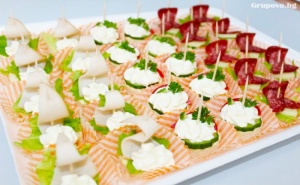 За Вашето незабравимо парти - 60 бр. вкусни коктейлни хапки за 25 лв. от Мечо Фууд & Кетъринг