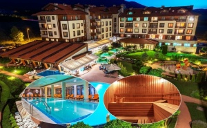 Март и Април до <em>Банско</em>! Нощувка на човек на База All Inclusive + Вътрешен Отопляем Басейн и Спа Зона от Мурите Клуб Хотел