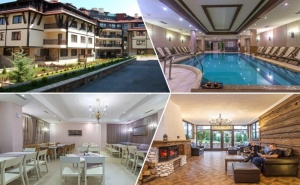 2 или 3 нощувки на човек на база All inclusive light + отопляем басейн, сауна и парна ба от хотел Мария Антоанета, Банско. Плащате 5 нощувки, получавате 6!