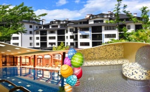 Великден в Банско! 3 нощувки на човек на база All inclusive light + отопляем вътрешен басейн и релакс зона от хотел Роял Банско Апартмънтс. Дете до 12 г. - безплатно