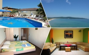 3 или Повече Нощувки на човек + Басейн от Хотел Пловдив, Приморско