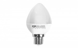 Led Крушка за Лампа Тип Свещ Silver Electronics Eco E14 5W A+