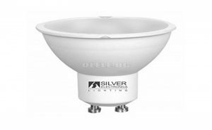 Двуцветна Крушка за Лампа Silver Electronics Eco Gu10 4W