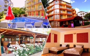Нощувка на човек на База All Inclusive + Басейн в Хотел Риор, Слънчев Бряг. Дете до 12Г. – Безплатно!