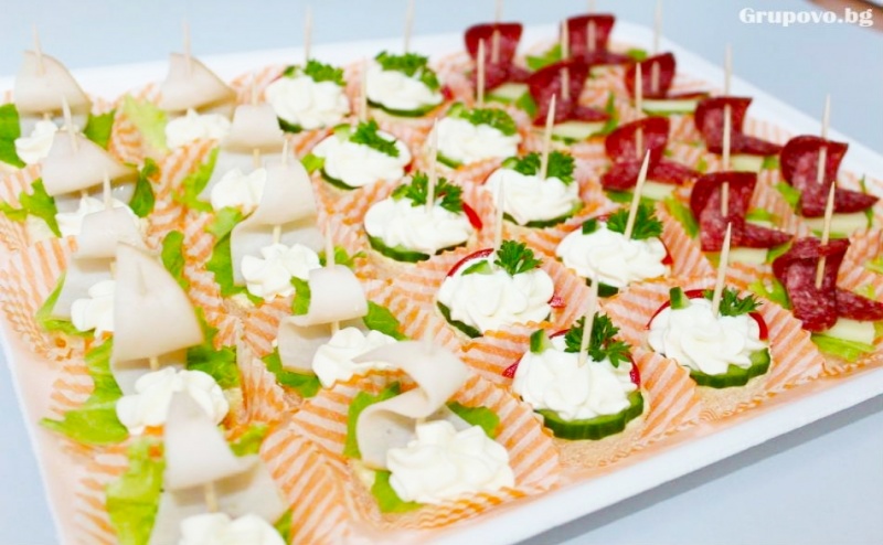 За Вашето Незабравимо Парти - 60 бр. Вкусни Коктейлни Хапки от Мечо Фууд & Кетъринг