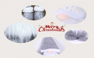 Декоративна Фигура Коледно Джудже Christmas Plush Dwarf