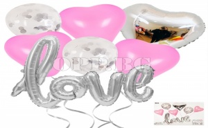 Комплект Балони Love (7 Броя в Опаковка)
