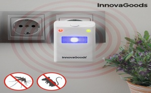 Уред Против Насекоми и Гризачи Innovagoods с Ултразвук - Репелент с Led Светлини