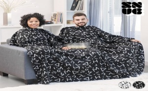 Двойно Одеяло с Ръкави Big Twin Snug Snug