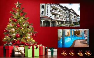 Коледа в Банско!  3 или 4 Нощувки на човек със Закуски и Вечери + Отопляем Басейн, Сауна и Парна Баня в Хотел Орбилукс***