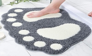 Абсорбиращо килимче за баня Footprint Design Non-slip Bath Rug