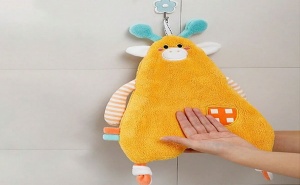 Сладурска мека кърпа за ръце Cute 3d Animal Shaped Hand Towel